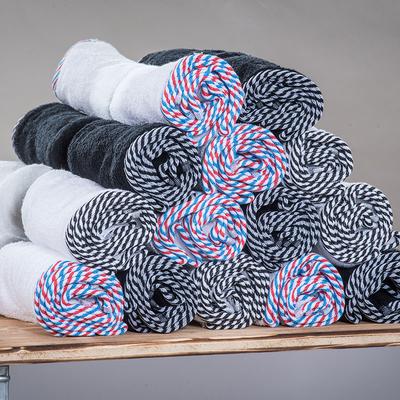 Stack of barbertowels