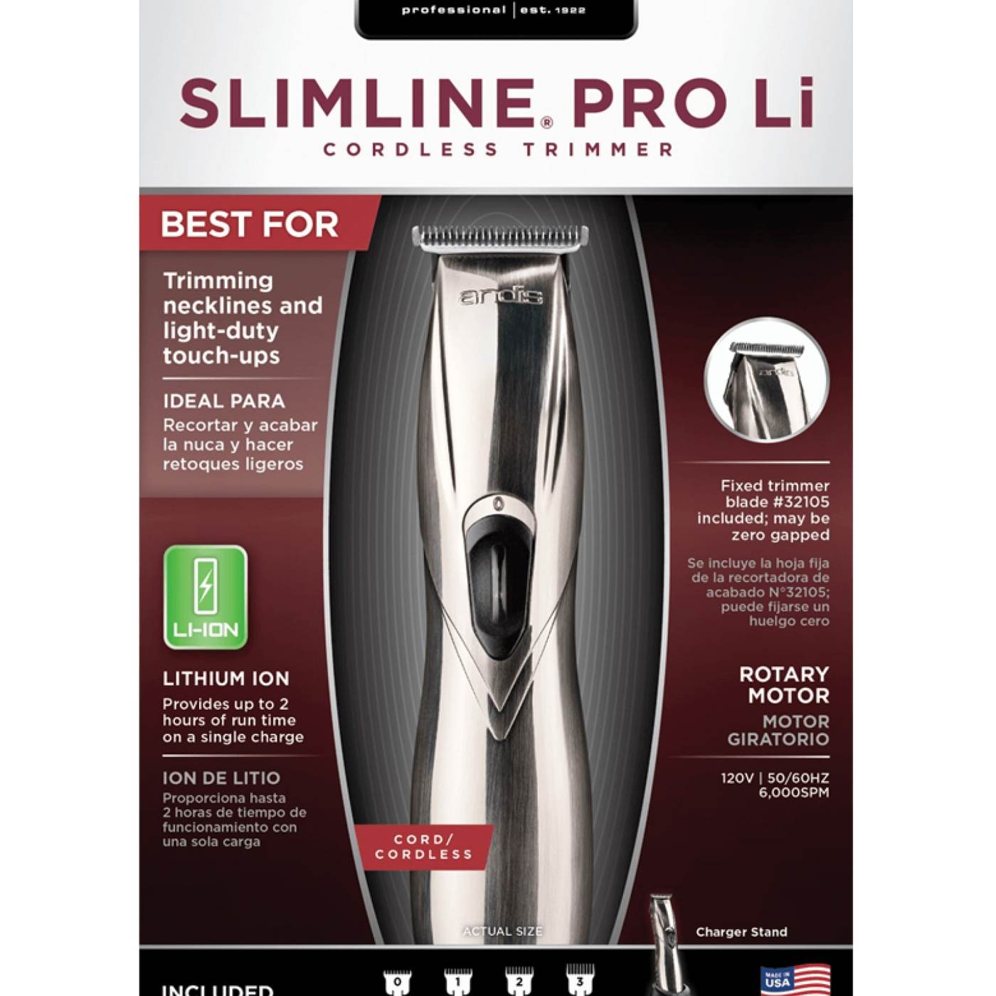 Andis Slimline Pro Li Box