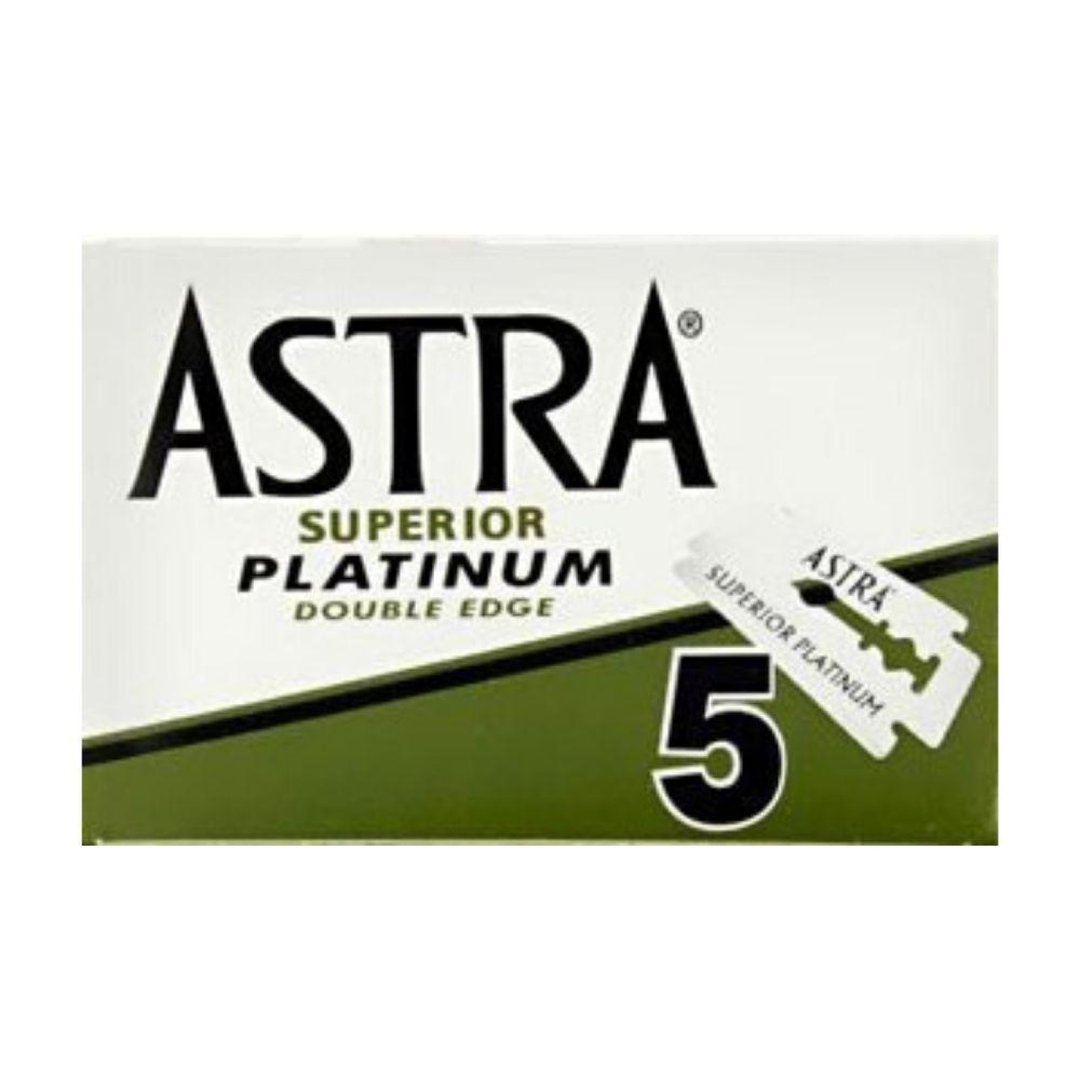 Astra Platinum Double Edge Barberblad (5 stk.)